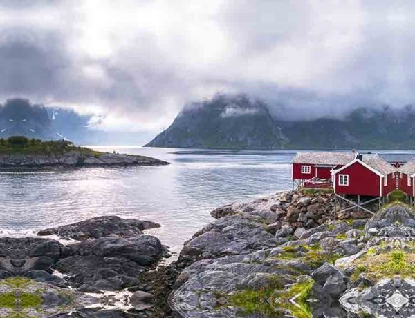 Репродукция AF20100707 Lofoten 231C04 xlarge 80x107 см RozenfeldArt 