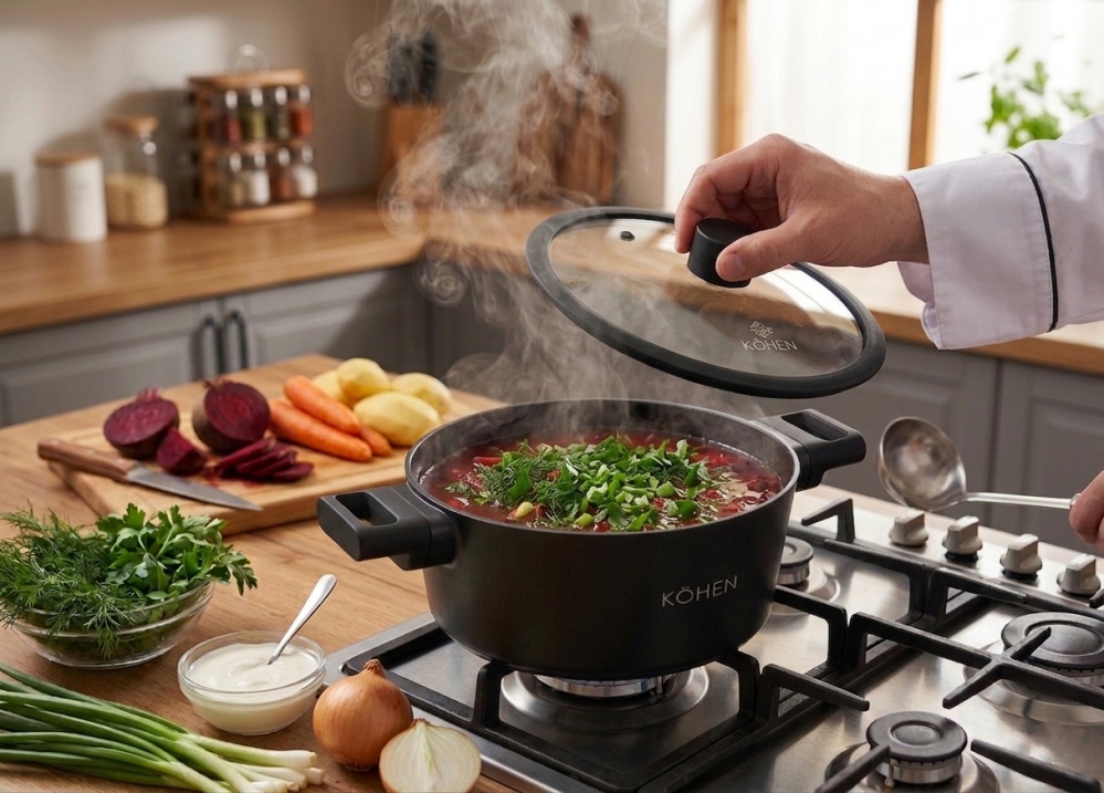 Каструля з кришкою Kohen Space 20 см KN91688