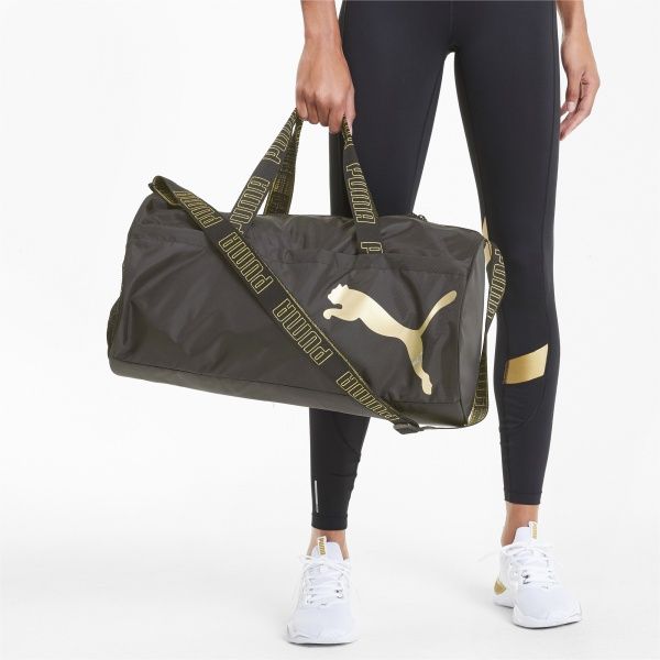 Сумка женская Puma AT ESS barrel bag SS20 7662620 38 л черный 
