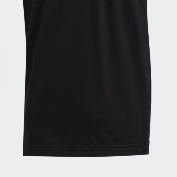 Футболка Adidas Y SS STRIPE RBH FQ2330 140 чорний