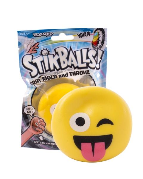 Игрушка Stikballs Липунчик Смайлик 53455