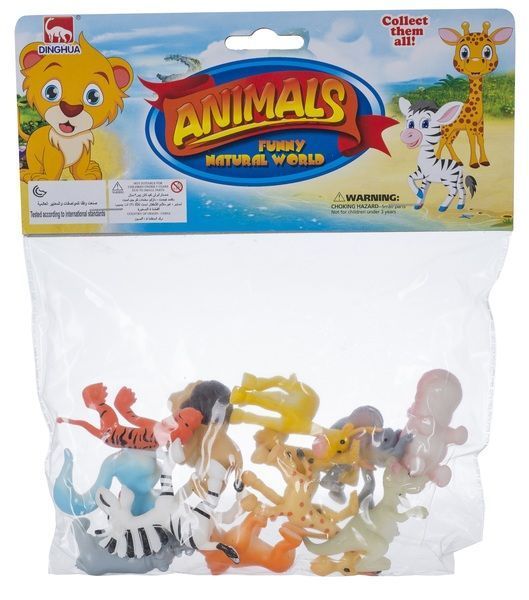 Набір фігурок DINGUA Звірята Африки