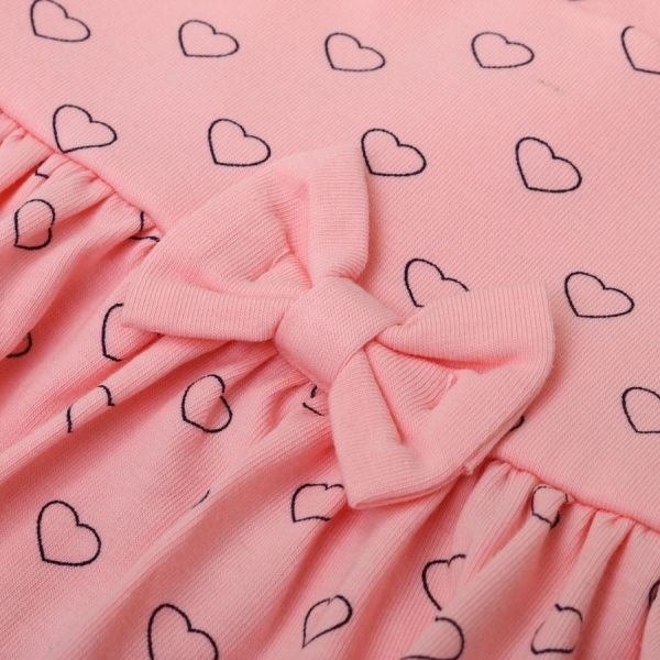 Платье Фламинго р.86 персиковый 634-423- 