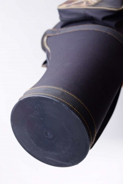 Чохол для вудилища KENT&AVER двосекційний напівжорсткий №2 чорний 145 см