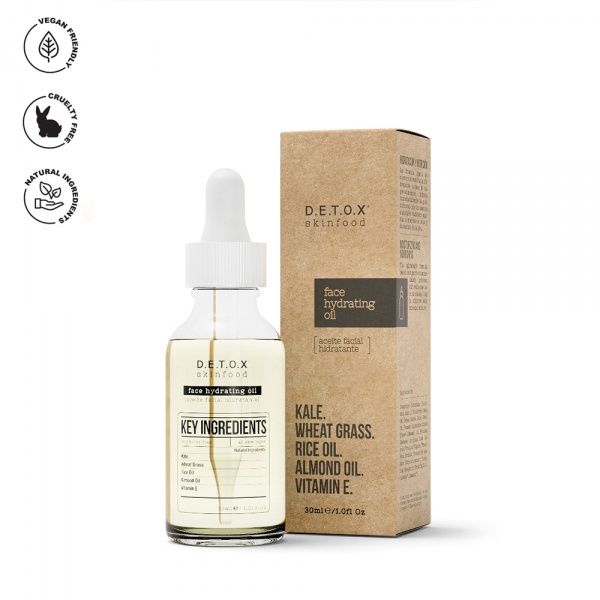 Масло для лица D.E.T.O.X. Skinfood Face Hydrating Oil интенсивное увлажняющее 30 мл