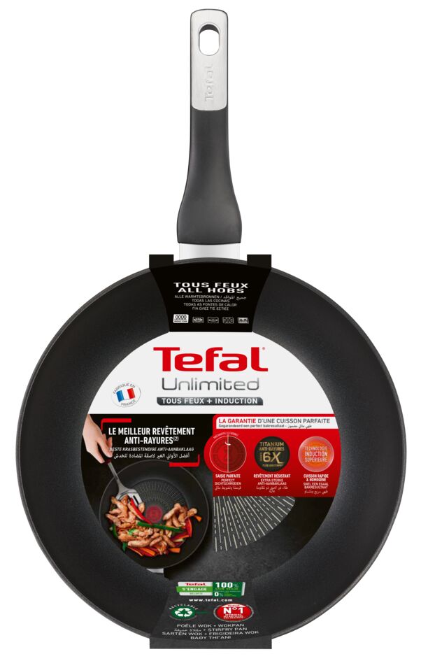 Сковорода wok Tefal Unlimited 28 см G2551972