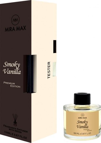 Аромадиффузор MIRA MAX Smoky Vanilla Premium Edition 110 мл 