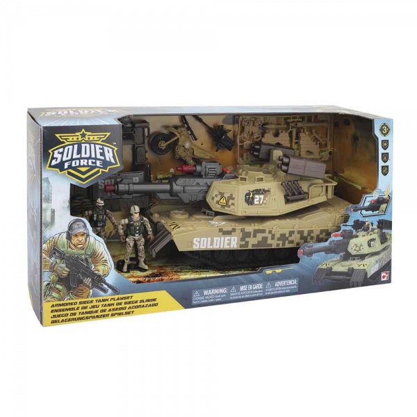 Ігровий набір Chap Mei Soldier Force Armored Siege Tank (545122) 