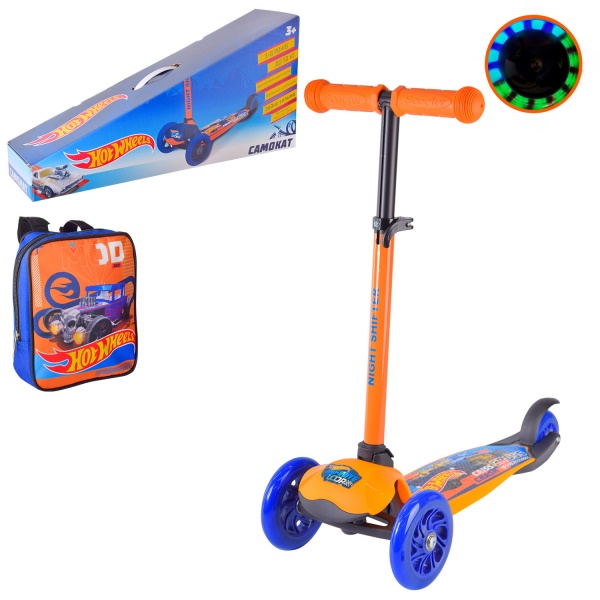 Самокат Disney Hot Wheels в ассортименте LS2212 