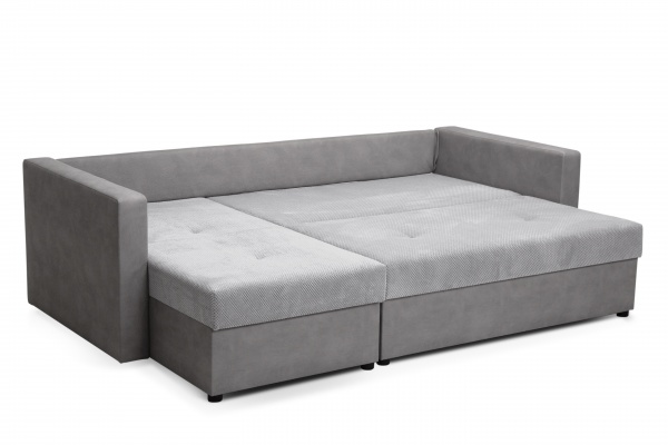 Диван кутовий VECTOR ER-1 UD світло-сірий 2240x1440x760 мм