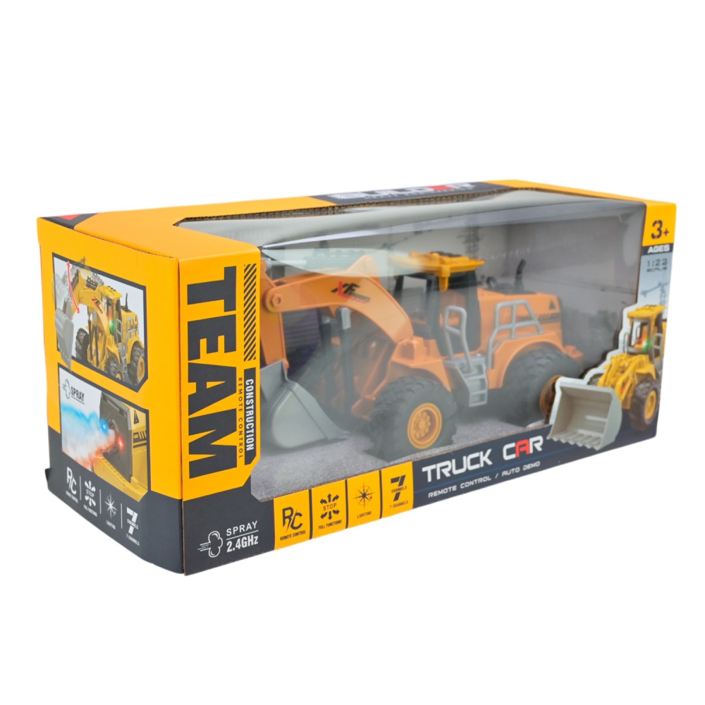 Экскаватор-бульдозер на радиоуправлении Shantou 1:22 MDP268-1A