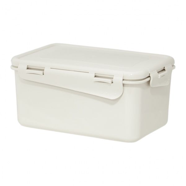 Контейнер пластиковий Алеана 169035 «Вінтаж» 6 л біла роза 140x225x290 мм