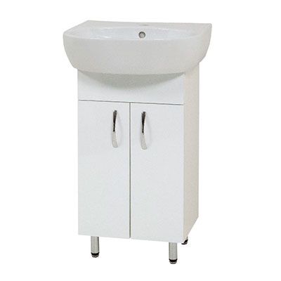 Тумба з умивальником Сансервіс Parva-50 50 см біла