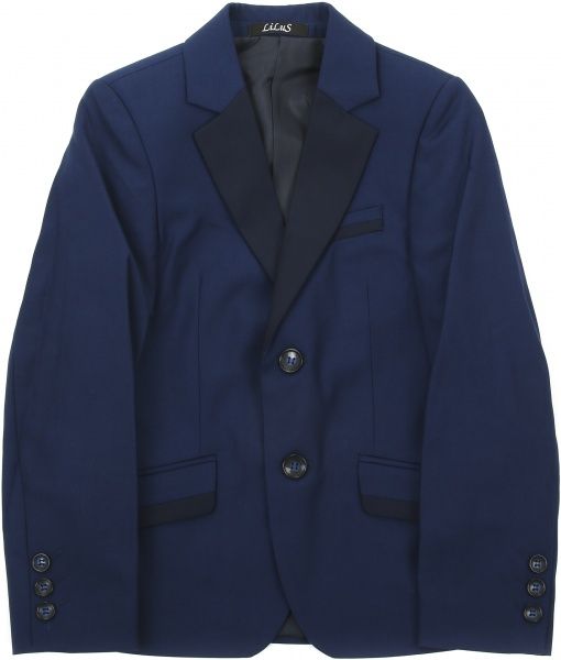 Костюм школьный LILUS тк.1410 р.128 синий 217/2 мод.13 