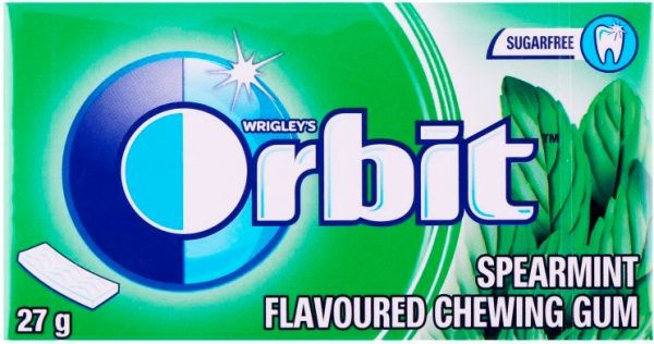 Жевательная резинка Orbit Tabs (Spearmint) 