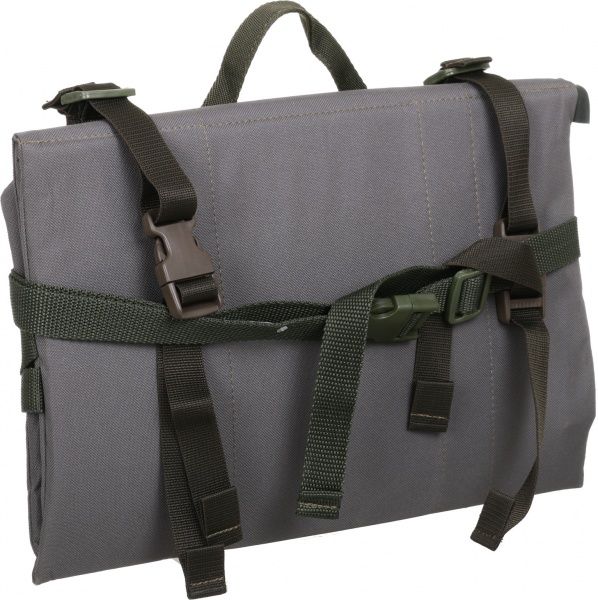 Каремат-трансформер Klark-KV (сидушка, каремат, носилки) серый