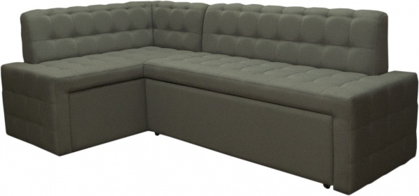 Уголок кухонный Кедр КАРАТ две ниши 7 темно-серый 