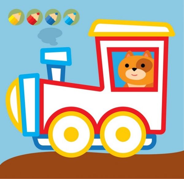 Книга Евгений Павлович «Розфарбовка для найменших. Курча» 9789664403570