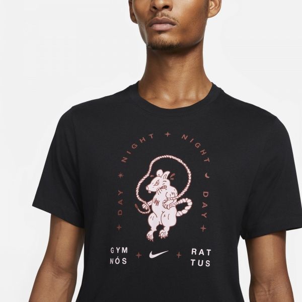 Футболка Nike M NK DF TEE GFX STY SU21 DA1768-010 р. L чорний