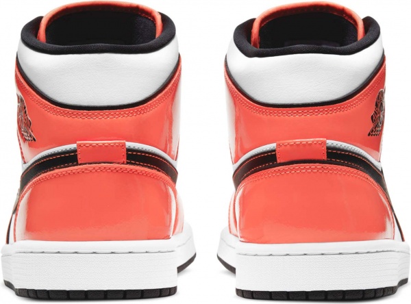 Кроссовки Jordan AIR JORDAN 1 MID SE DD6834-802 р.US 9 коралловый