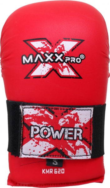 Рукавички для карате MaxxPro KMR-620 Soz червоний
