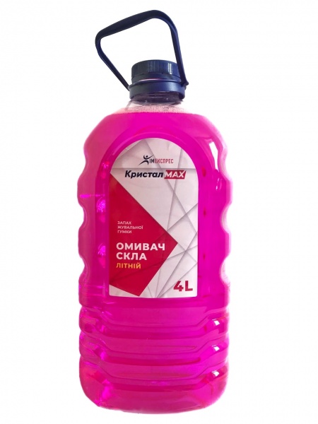 Омыватель стекла КристалМАХ бабл-гам лето 4л 