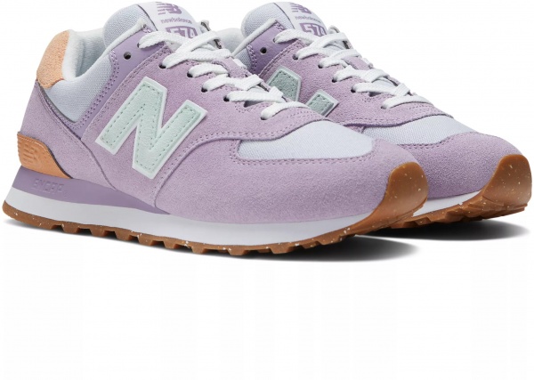 Кроссовки New Balance WL574RA2 р.US 5 фиолетовый