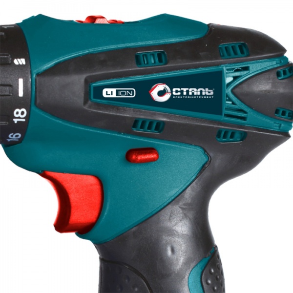 Шуруповерт акумуляторний Сталь ШЛС 1220-2Б 128120