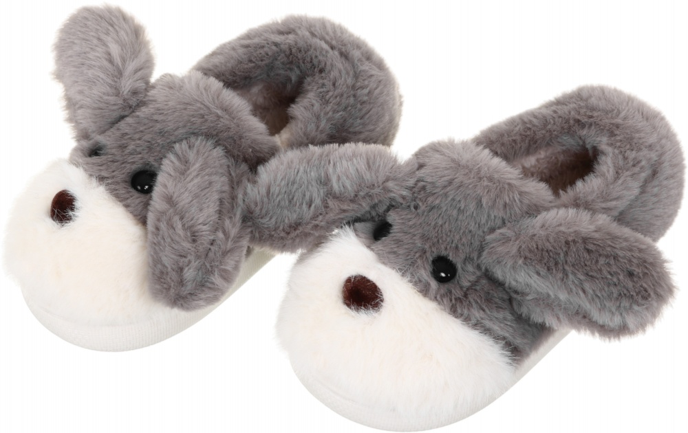 Тапочки для девочек HW с аркой Зайка р.22-23 бежевый NULL