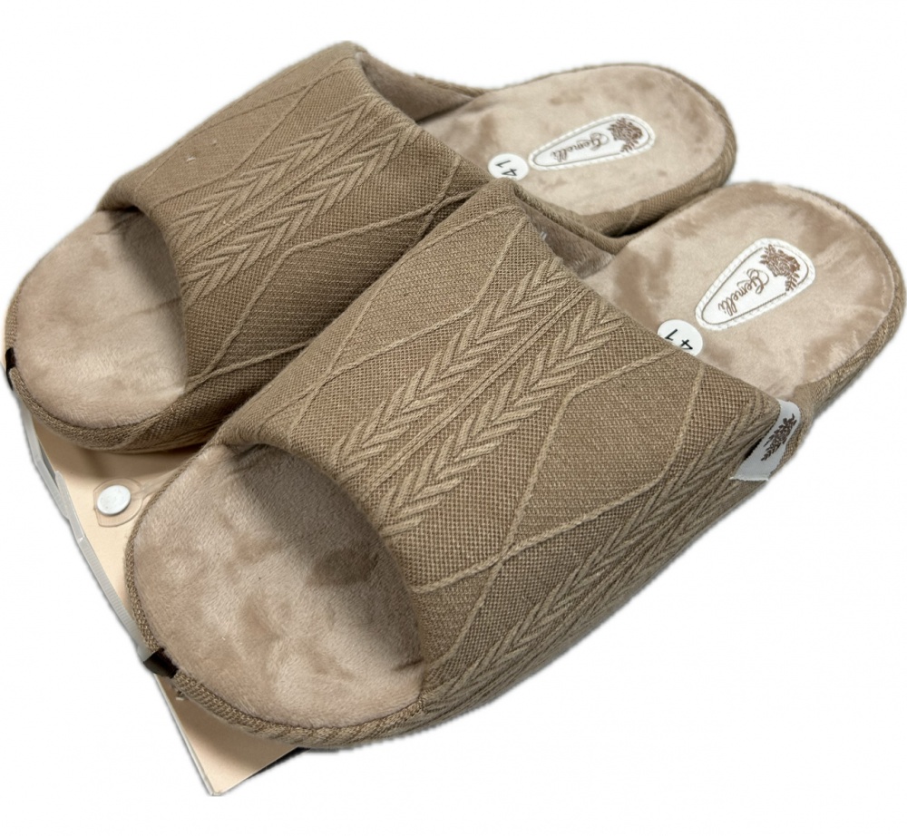 Капці домашні Gemelli Ніжність р.40 коричневий