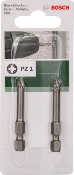 Бита Bosch PZ1x49 мм 2 шт.