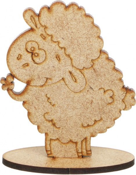Фигурка Баранчик на подставке 70 мм МДФ 