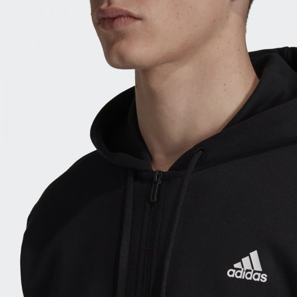 Джемпер Adidas M MH 3S FZ DX7657 р. S чорний