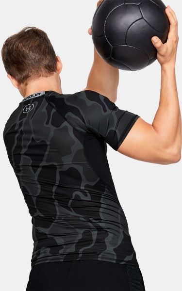 Футболка Under Armour UA HG ARMOUR SS NOV 1345722-002 L чорний