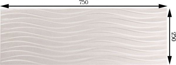 Плитка Emigres Петра сахара XL бланко 25x75 