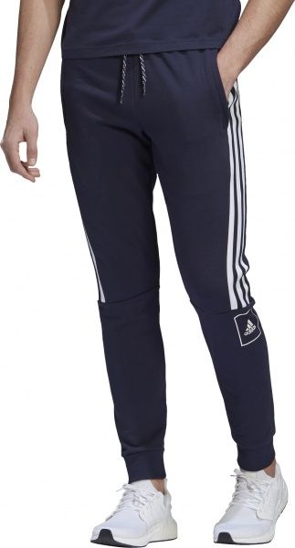 Брюки Adidas M 3S Tape Pants FR7214 р. XL синий