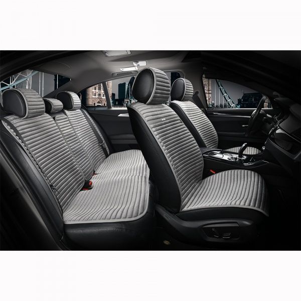 Накидка на сиденье Elegant MAXI NAPOLI комплект серый 107314_EL 700 113