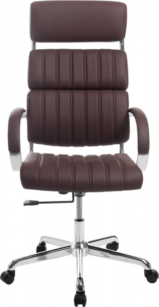 Кресло GT Racer B-8855A коричневый 