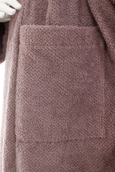 Халат махровый La Nuit Dusty Pink р. S розовая пудра 