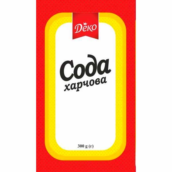Сода пищевая 300 г Деко