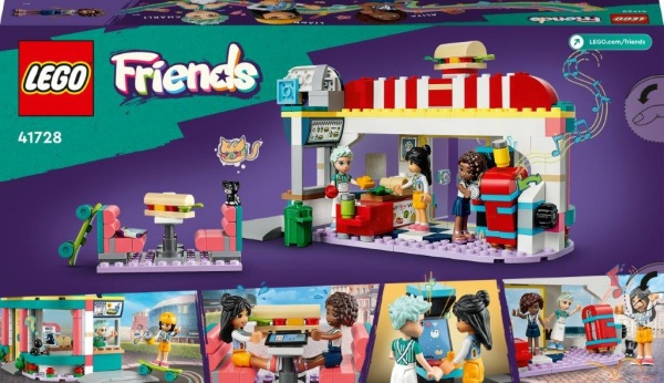 Конструктор LEGO Friends Ресторанчик в центре Хартлейк Сити 41728