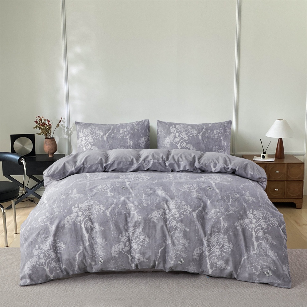 Комплект постільної білизни Rona 2 сірий La Nuit