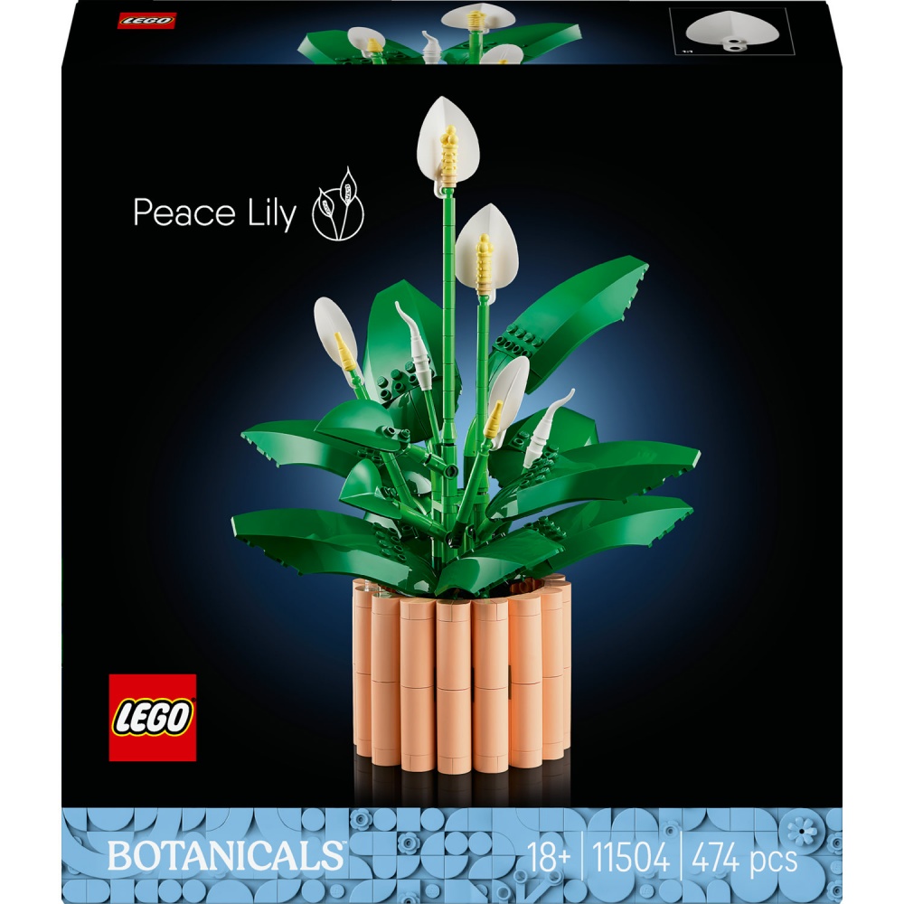 Конструктор LEGO Botanical Спатифілум 11504
