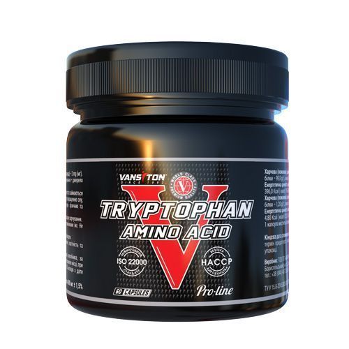 Амінокислота Vansiton Tryptophan 24 г 60 капс. 