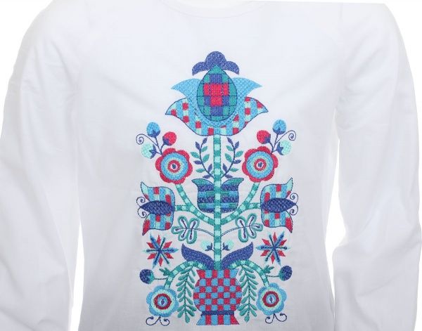 Вишиванка дитяча Едельвіка р.116 блакитний 92-19/09 