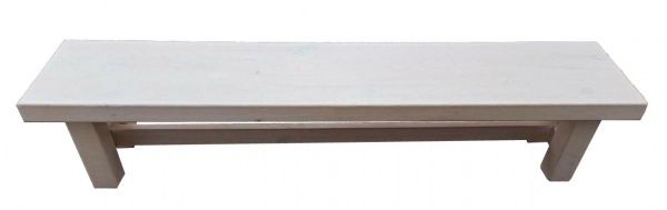 Лавка садовая брус прямой 2 м 