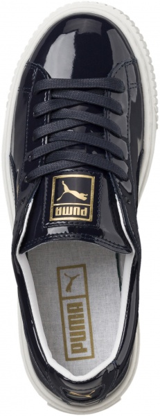 Кроссовки Puma Basket Platform Patent Wn s 36331403 р.UK 3,5 синий