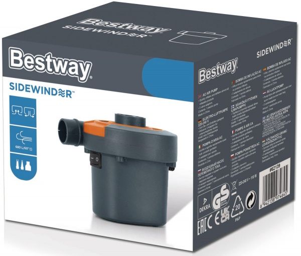 Насос Bestway електричний 220 В для надувних виробів (62139)