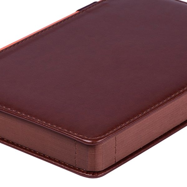 Ежедневник А5 City 2021 коричневый Leo Planner