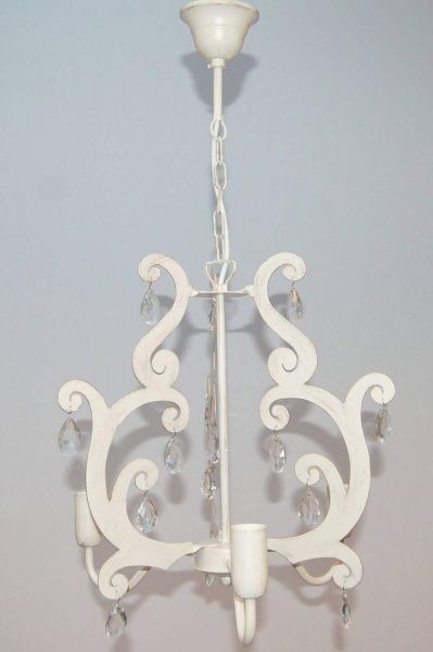 Люстра підвісна ALFA Lily 3x40 Вт E14 білий/золото 18013 